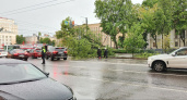 Мэрия Воронежа перевела коммунальщиков на усиленный режим работы из-за сильного дождя