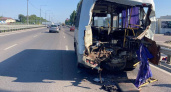 9 человек госпитализированы после столкновения автобуса и автоцистерны в Воронежской области 