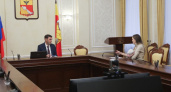 На приеме у мэра Воронежа Сергея Петрина побывал самый юный посетитель за всю историю