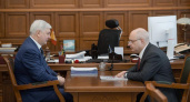 Губернатор Александр Гусев встретился с депутатом Госдумы Сергеем Гавриловым