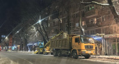 Более 8 тыс. «кубов» снега вывезли с улиц Воронежа за ночь