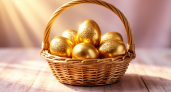 Золотые яйца на Пасху: проще, чем кажется, и смотрится как в царских палатах