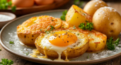Картошка, яйцо, мука и сыр внутри: жарю шайбочки, которые хрустят снаружи и тают во рту