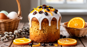 Этот кулич пахнет апельсином и тает во рту: рыхлый, влажный, с золотистой корочкой — 300 г творога, цедра и никакой возни с дрожжами