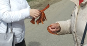 Перед Днем Победы воронежцам раздадут 10 тысяч Георгиевских ленточек