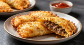 Необычные чебуреки: капуста, фарш и 3 вида панировки — вкусный ужин готов за 2 минуты