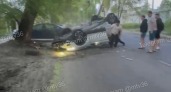 В Воронеже в жестком ДТП с перевертышем пострадали девушка и ребенок