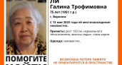 В Воронеже объявили поиски 75-летнюю женщину с деменцией