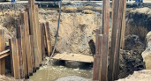 В Левобережном районе Воронежа продолжается замена аварийного участка водовода