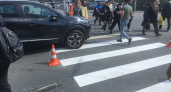 На улицах Воронежа идут работы по обновлению дорожной разметки