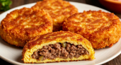 Когда надоели котлеты, жарю бризоль: такой же фарш, но вкуснее и подача поинтереснее
