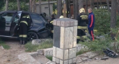 В Грибановском районе иномарка врезалась в веранду частного дома