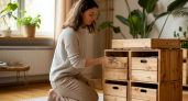 Скупаю деревянные ящики из Fix Price не для чеснока и лука — собираю из них стильную мебель за копейки: 7 крутых идей