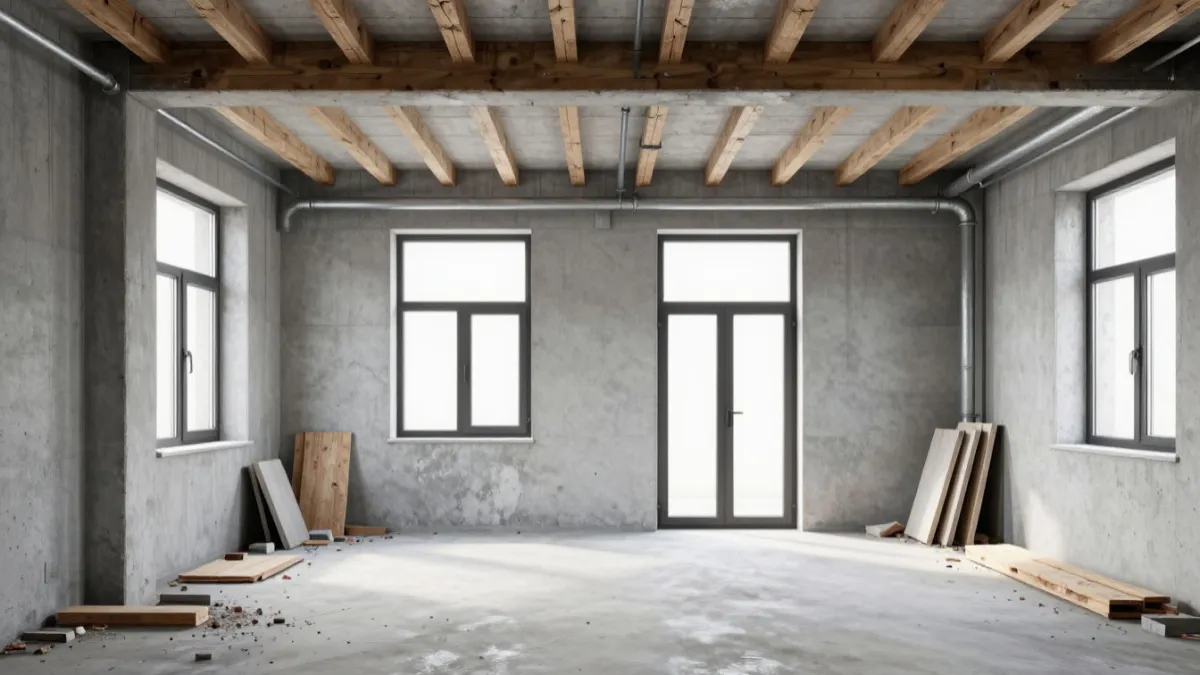 Бетонная коробка вместо квартиры: ремонт в новостройке — с чего начать, чтобы не платить ипотеку впустую