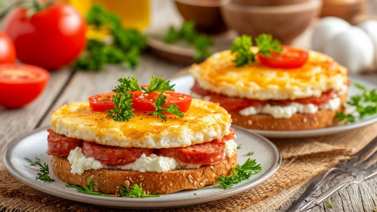 Творожные бутерброды с сырной корочкой за 10 минут: идеальный завтрак легко и просто