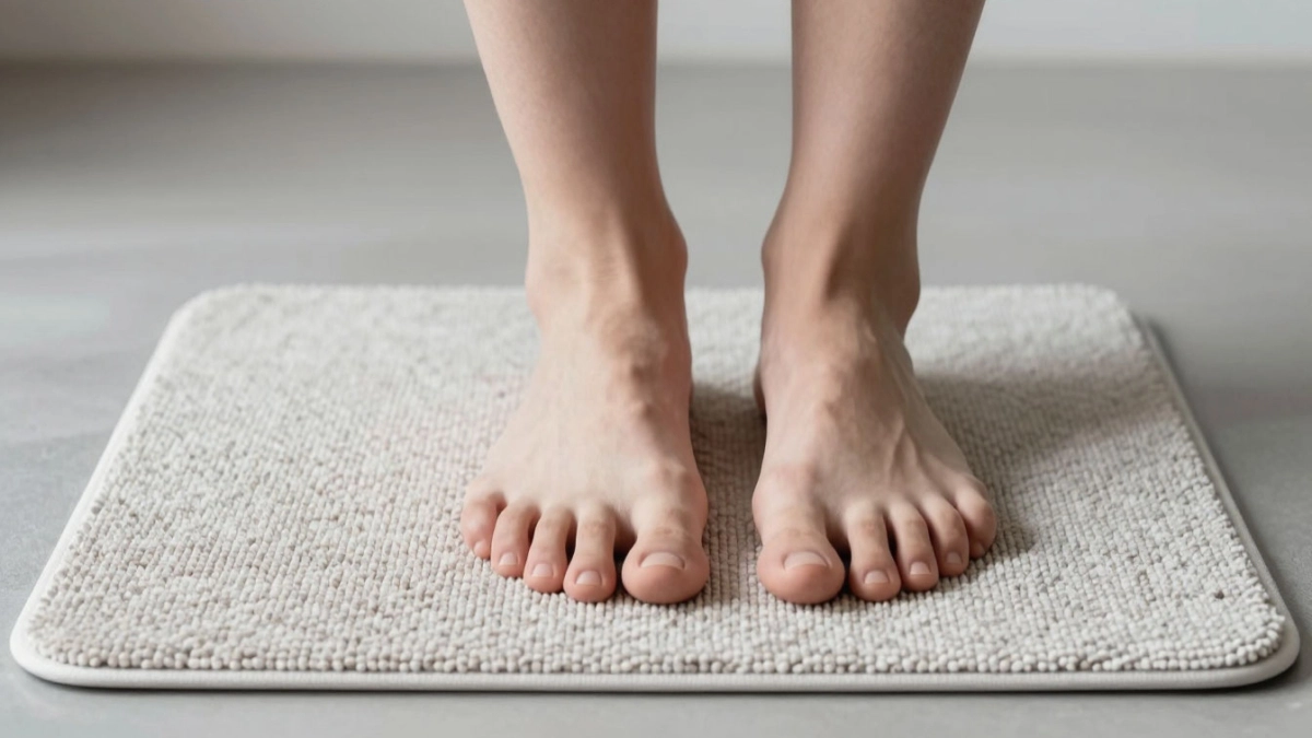 Коврик для ванной, который мгновенно впитывает воду: плюсы, минусы и стоит ли своих денег