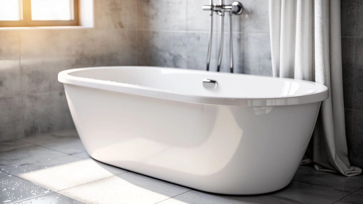 5 минут — и акриловая ванна как с витрины: никаких разводов и ржавчины. Продлите и вы жизнь своей на 30 лет