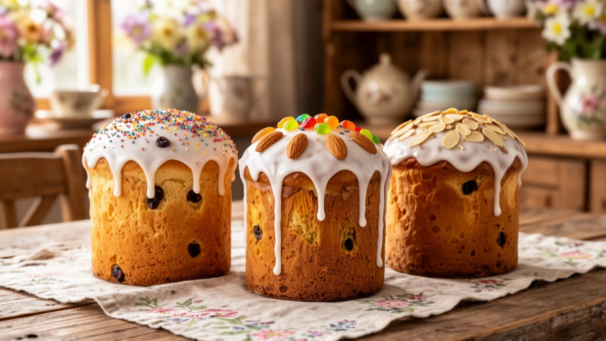 Куличи из александрийского теста: мягкие, влажные, ароматные — тают во рту