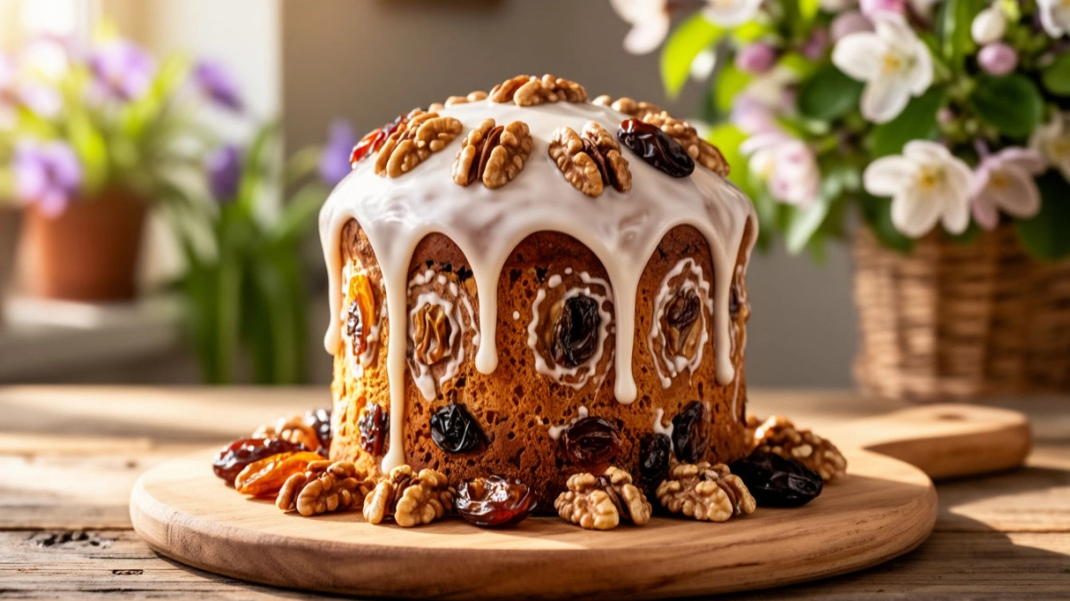 Пасхальный кулич без дрожжей: вкусно и без хлопот — готовится за 15 минут