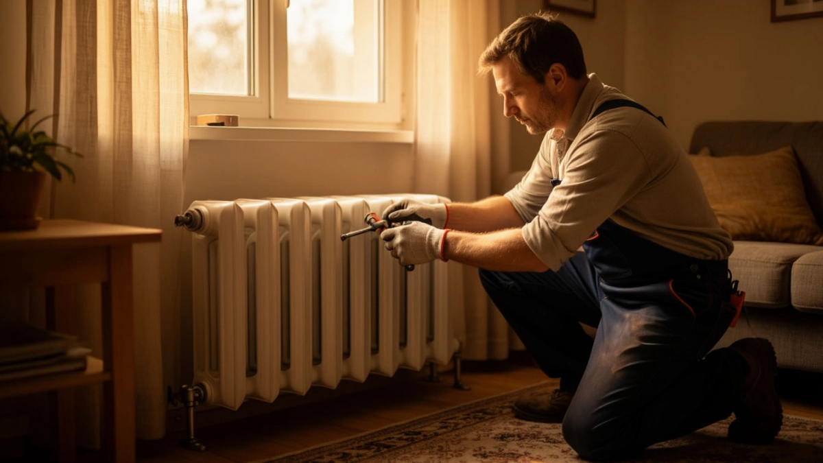 В инструкции написано «строго горизонтально», а мастер сделал наоборот: почему я теперь вешаю батареи так же