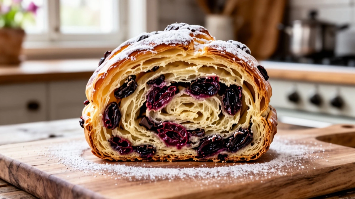 Пеку знаменитый кулич Краффин с новой начинкой: долго не черствеет, остается свежим и мягким