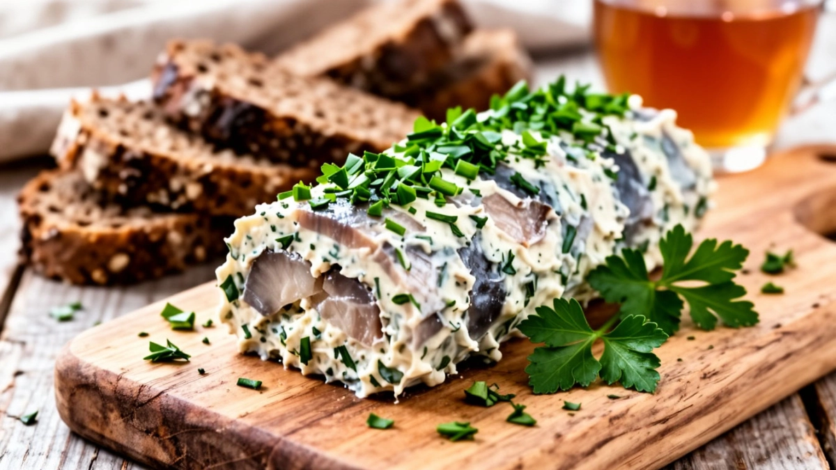 Такая закуска-намазка выглядит на миллион, а стоит копейки: все, что потребуется 4 ингредиента и 5 минут — гости каждый раз рецепт просят