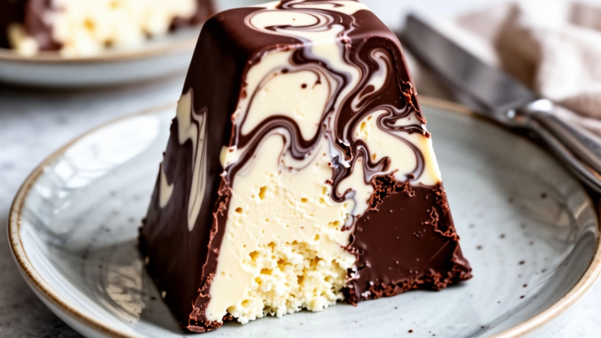 Творожная пасха «Три шоколада»: блюдо, от которого трудно оторваться