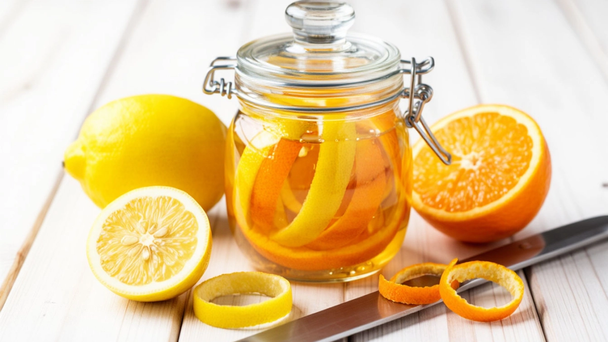 Цитрусовый очиститель: как кожура лимона и апельсина превращается в идеальное средство для кухни — отмывает всё