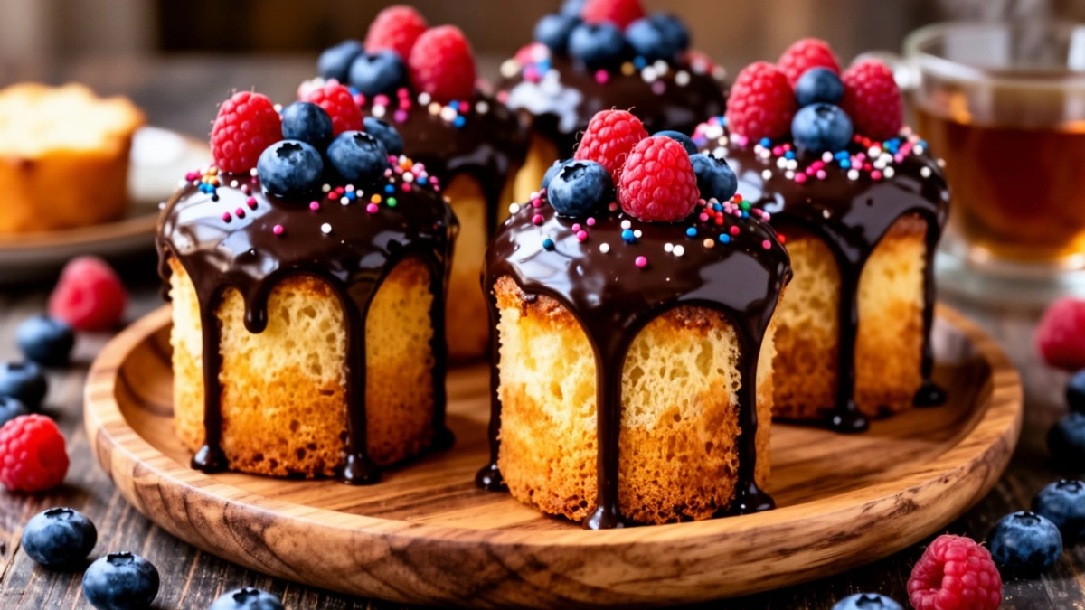 Сахарные облачка на макушке и шоколадная шапочка: как я заменил кулич на бисквитные кексики