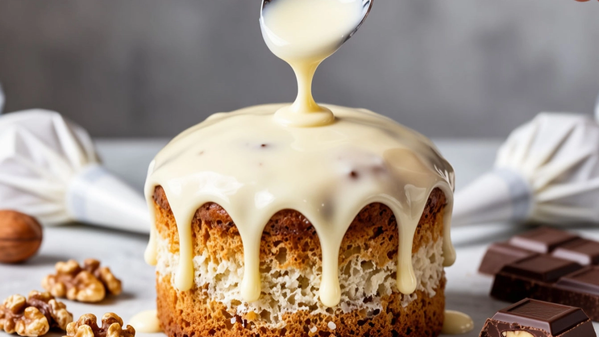 Глазурь для кулича: 7 удачных вариантов, которые не текут и не крошатся — быстрые рецепты для занятых