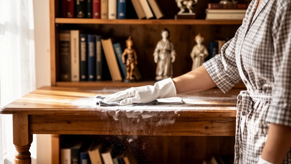 Музейный метод уборки от пыли: соседка крутит пальцем у виска, а у меня воздух в квартире чище, чем после пылесоса