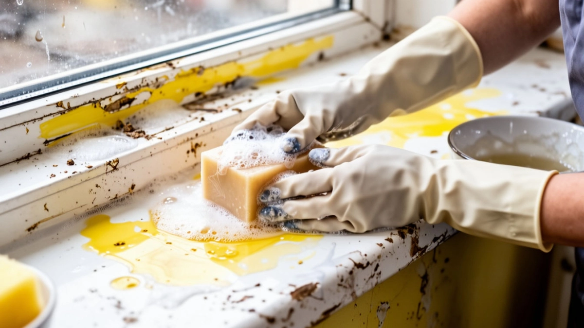 Подоконник будет белее снега: 5 способов очистки пластика — от жёлтых разводов, ржавчины и следов фломастеров ничего не останется