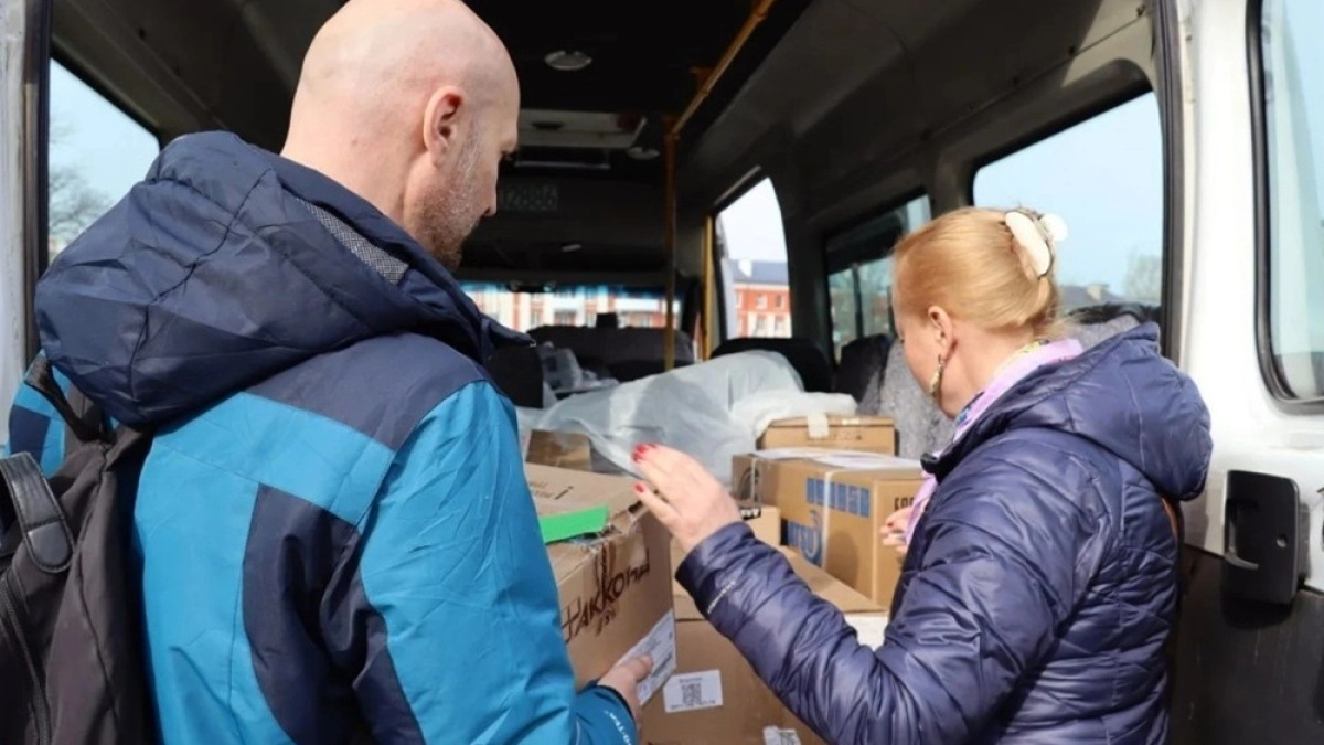 Гуманитарную помощь от Воронежской гордумы отправили в Северодонецк