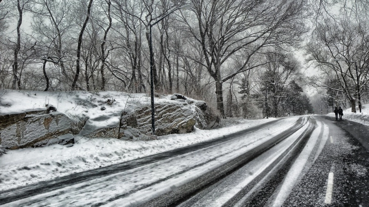 На трассе М-4 «Дон» от Москвы до Воронежа пройдет снегопад