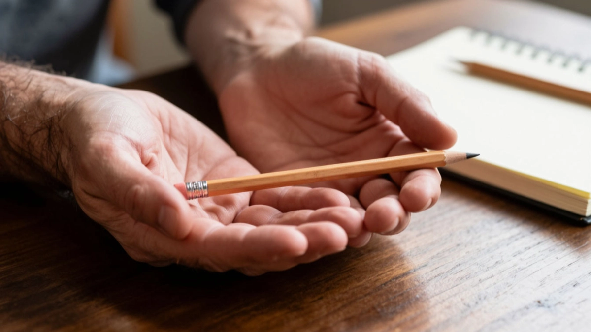 Сначала не понимал, зачем жена катает карандаш между ладонями: улучшает сон, пищеварение и даже влияет на морщины — делюсь японским методом