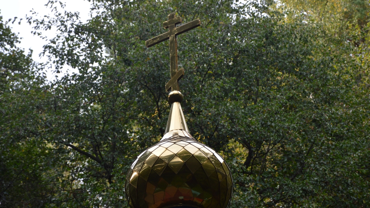 В Благовещенском соборе Воронежа прошло пасхальное богослужение