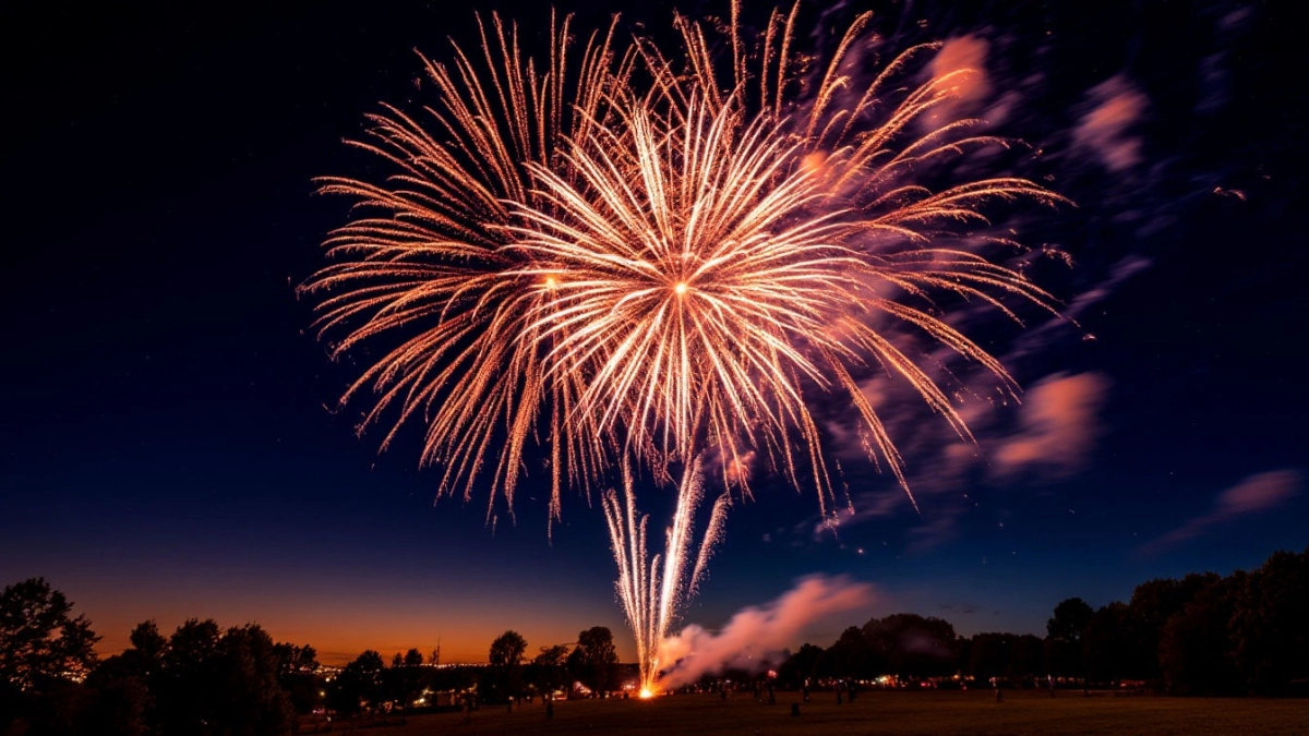 В Воронеже пасхальная ночь испугала жителей неожиданным салютом