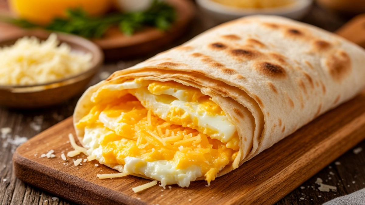 Лучше любой выпечки: натираю на тёрке яйца и сыр, заворачиваю в лаваш — и рулетики готовы