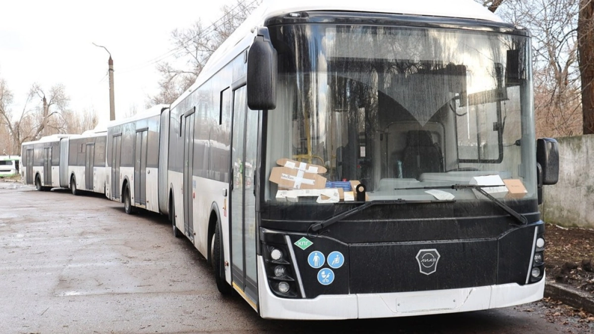 Автобусы-гармошки выйдут на маршруты в Воронеже в апреле