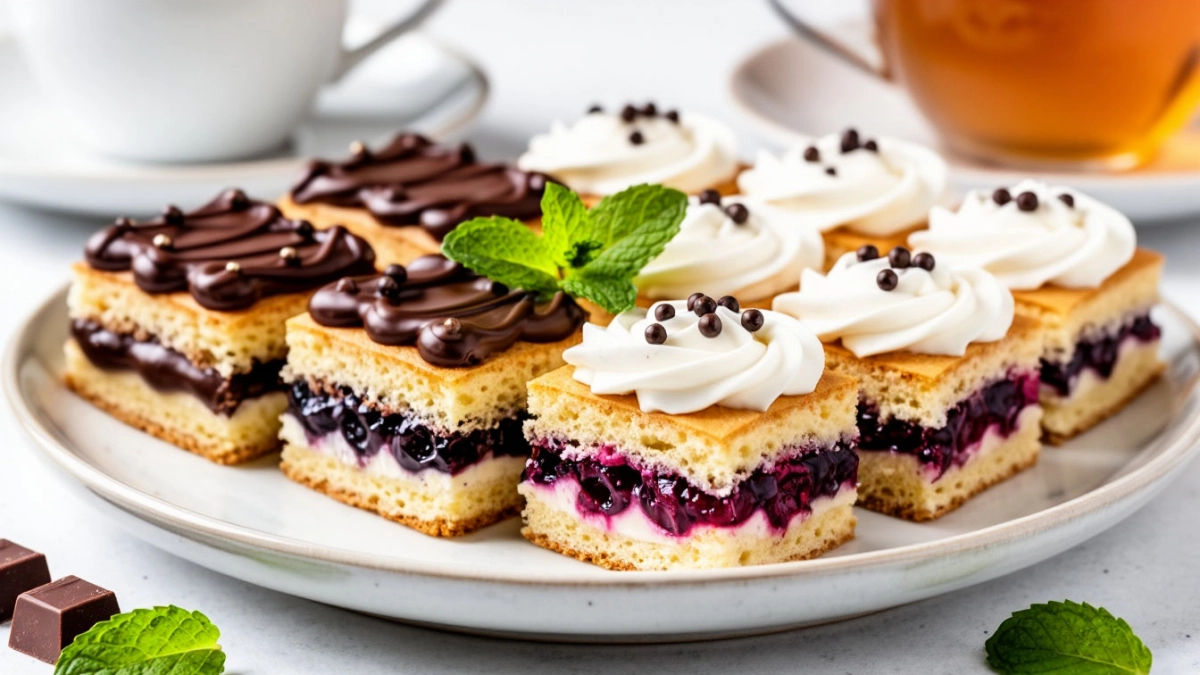 Пирожные из советского детства: мягкий бисквит, сладкий сироп и крем из сгущёнки — проверенный рецепт