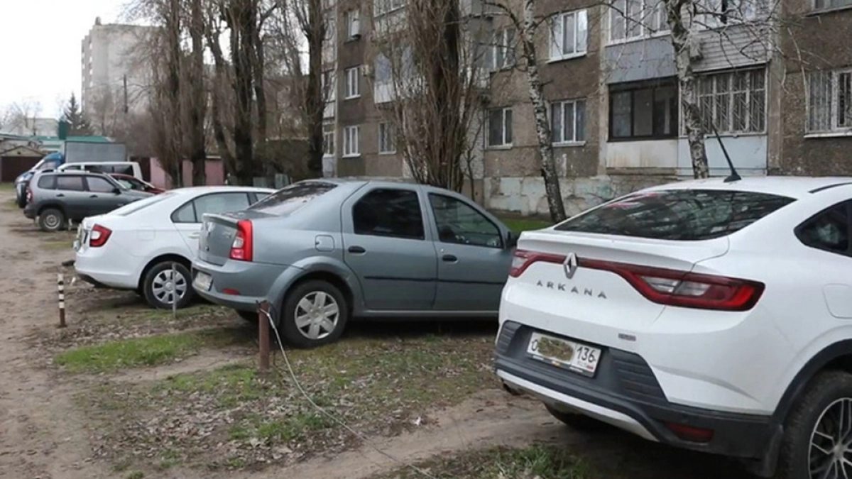 В Воронеже за парковку на газонах предусмотрели не только штрафы