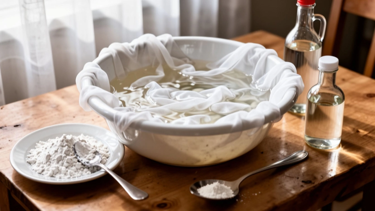 За два часа вернула тюлю белоснежный вид без химии — случайно подслушанный лайфхак из отдела занавесок