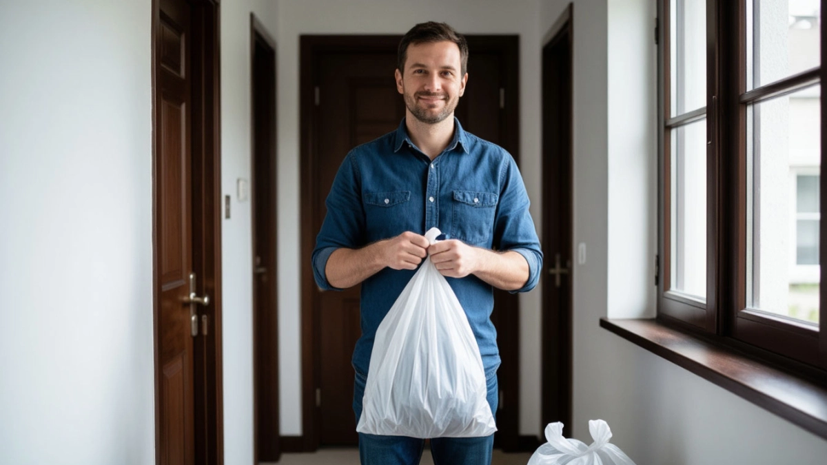 Правило «одного пакета»: годами копил хлам, пока не открыл его — теперь квартира чистая, а нервы целые