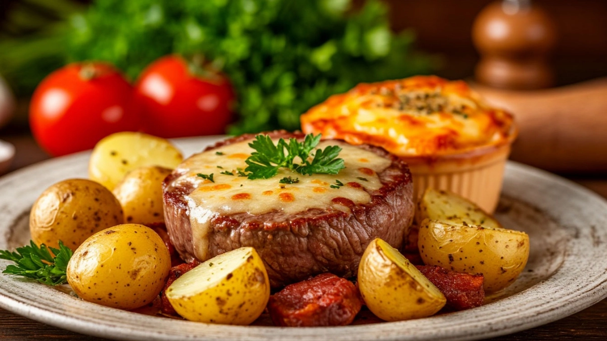 Беляши отдыхают: мясо, картошка и сырная шапка — идеальный ужин без хлопот