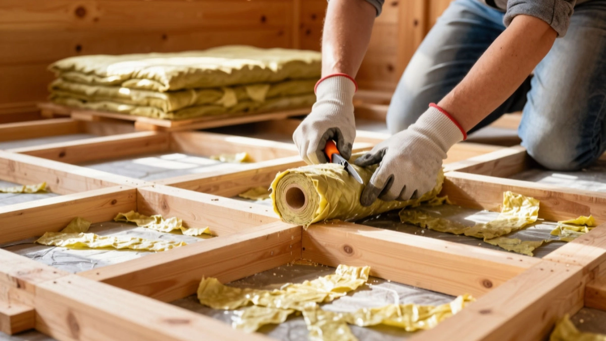 Как утеплить пол в деревянном доме: выбор материалов и технология монтажа — пошаговая инструкция