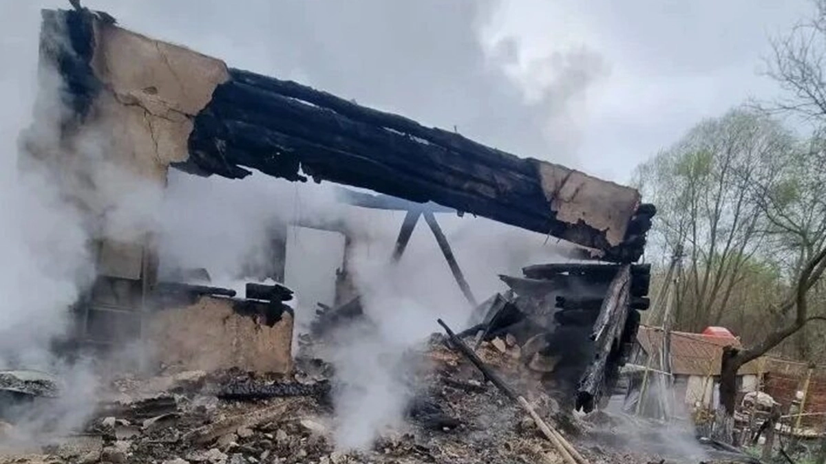 Жертвами пожара в воронежских Костенках стали двое мужчин