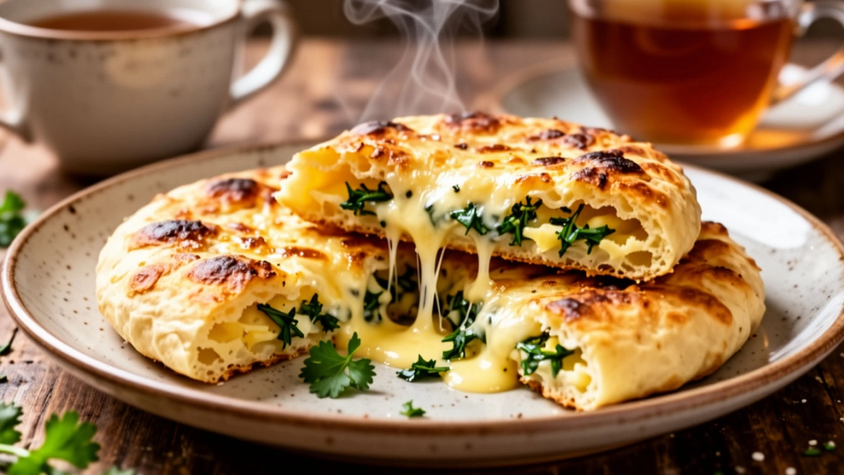 Сырные лепешки за 15 минут: минимум посуды, максимум вкуса — рецепт для ленивых