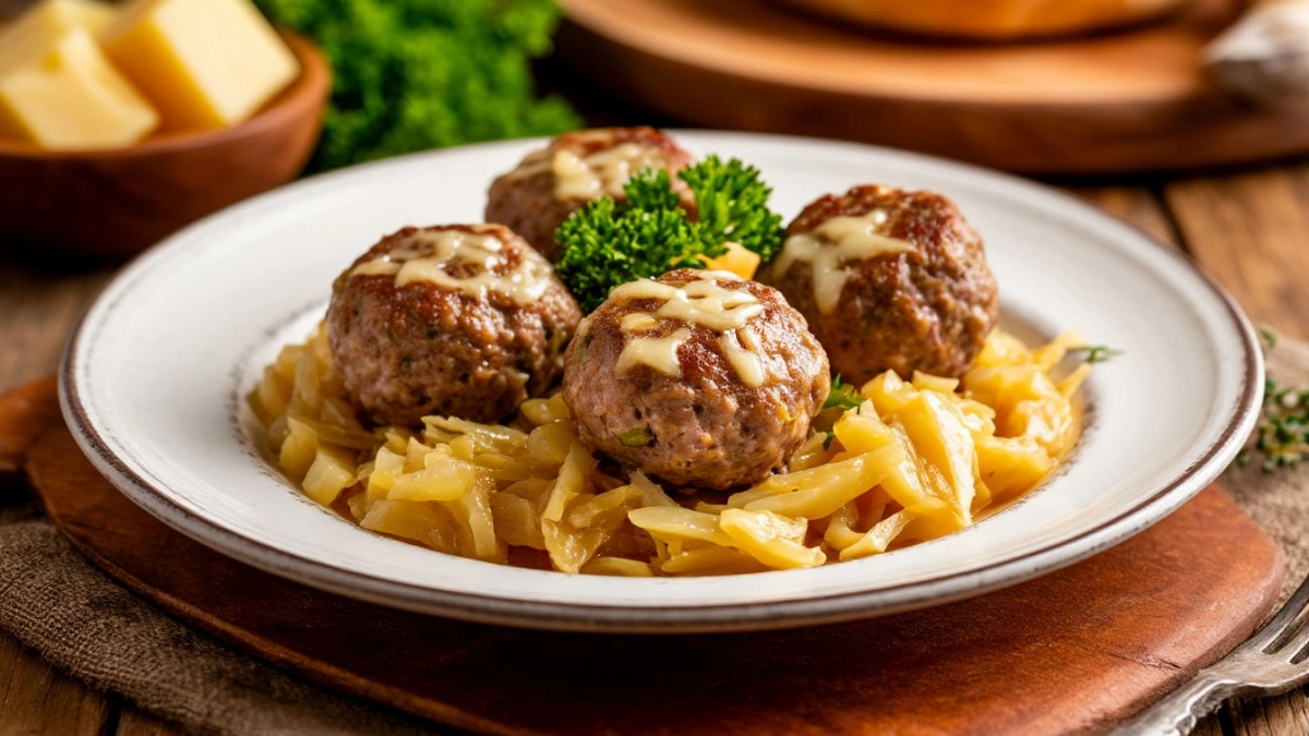 Новый хит стола: фрикадельки с капустой и сыром — получаются сочнее котлет и нежнее мяса по-французски