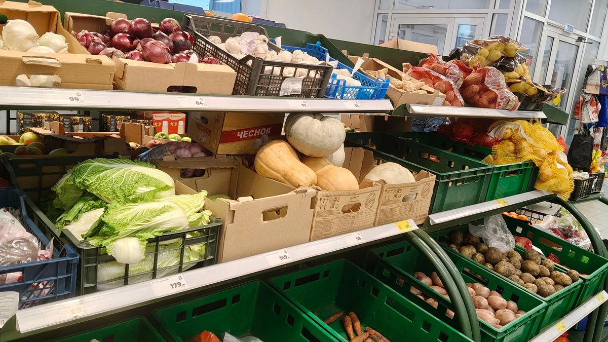 Цены на овощи снизились в торговых точках Воронежской области