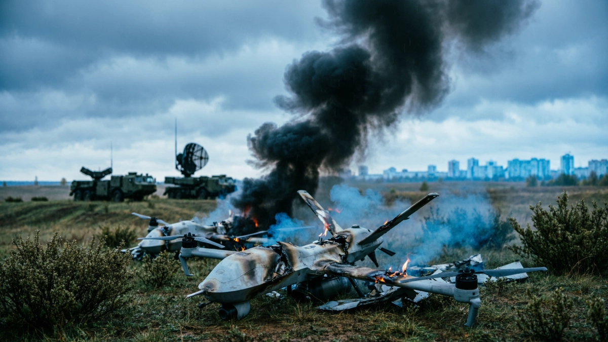 Воронежская ПВО сбила 13 дронов над шестью районами области